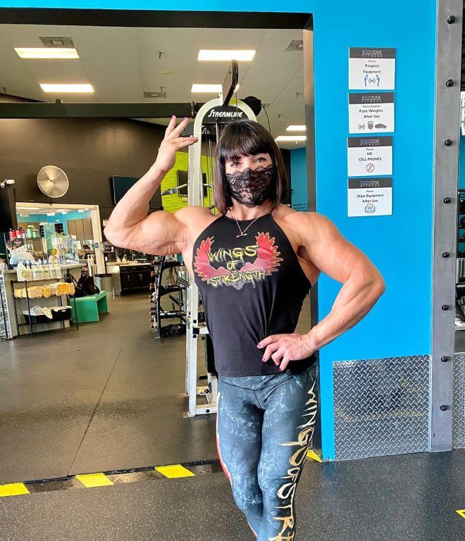 ABD'de canavar lakaplı kadını gören şaşıp kalıyor 200 kilo kaldırabiliyor! - Resim: 1