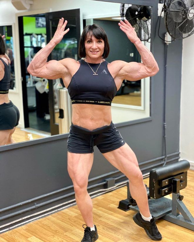 ABD'de canavar lakaplı kadını gören şaşıp kalıyor 200 kilo kaldırabiliyor! - Resim: 4