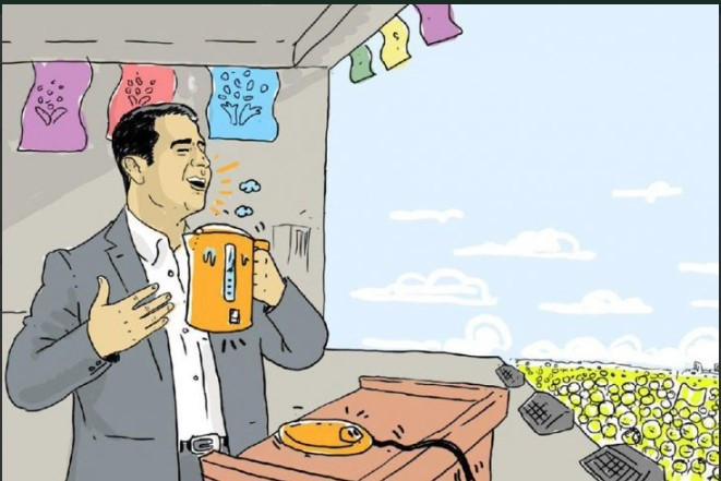 Demirtaş'tan, Twitter'da güldüren 'ketıl sohbeti' - Resim: 2