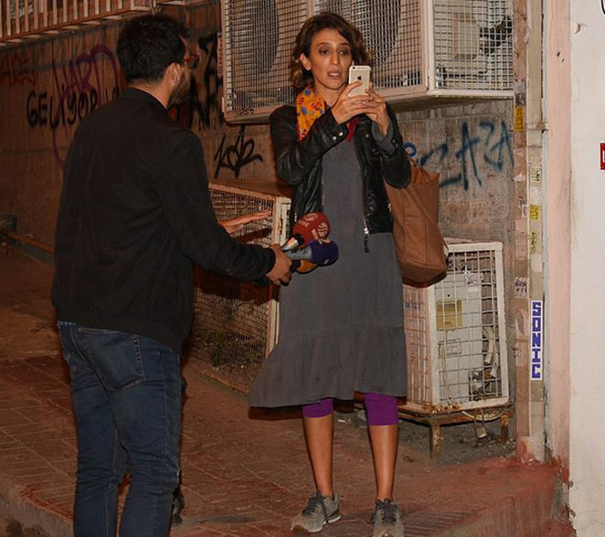 İstanbullu Gelin dizisinin Güneş'i Nihal Yalçın sokak ortasında şok etti - Resim: 3