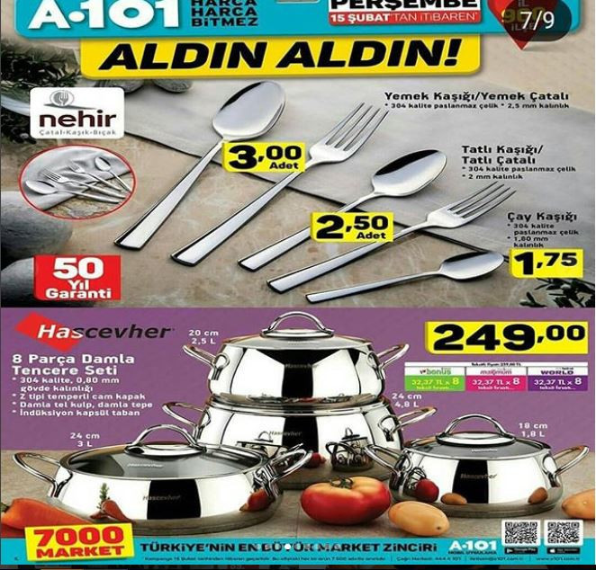 A101 aktüel 15 Şubat bu hafta indirimde neler var- yeni kataloğ - Resim: 4