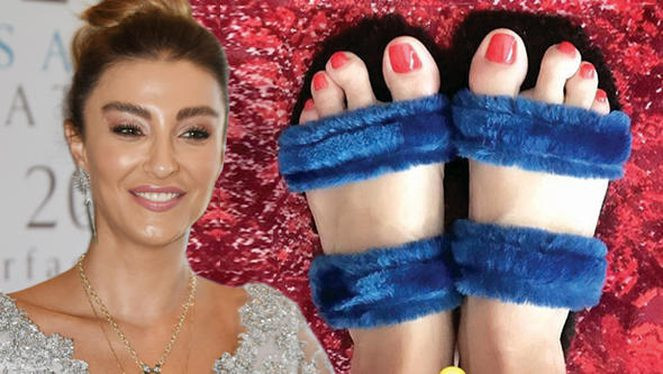 Özge Ulusoy'un ayakları olay oldu!  - Resim: 1