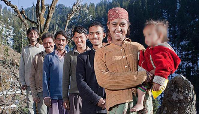 Bu kadının 5 kocası var ve 5'i de birbiriyle kardeş! - Resim: 1