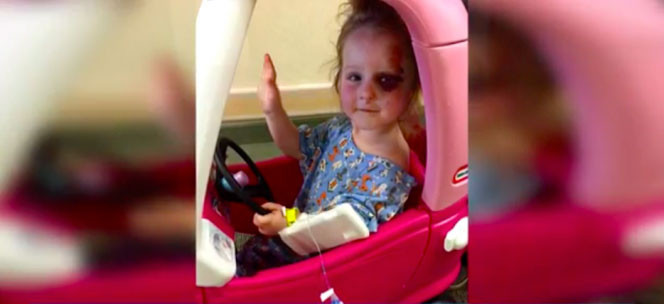 Anne küçük kızını bu halde buldu sebebi ise kendisiydi - Resim: 4