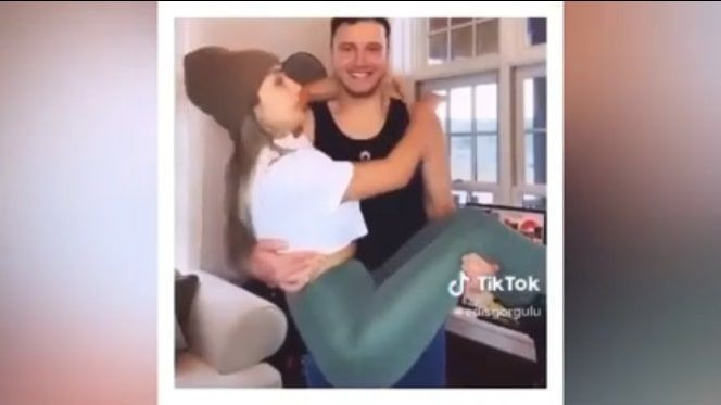 Edis ve Aybüke Albere'nin kalçalarına tokatlar attığı video olay! Kaldırıldı - Resim: 4