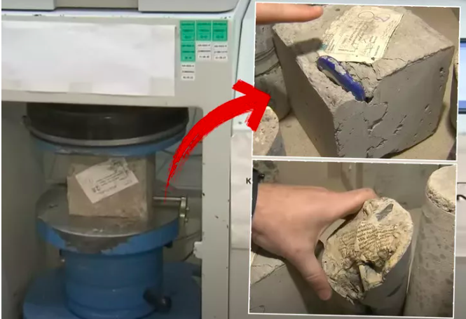 Binanın betonundan öyle şeyler çıktı ki! İçinde nazar boncuğu bile var gören yuh çekti - Resim: 1