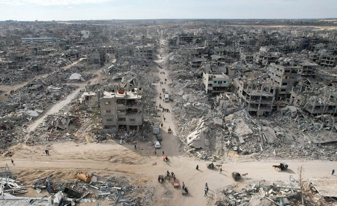 Ateşkesin ardından geri dönen Filistinliler büyük yıkımla karşılaştı - Resim: 4
