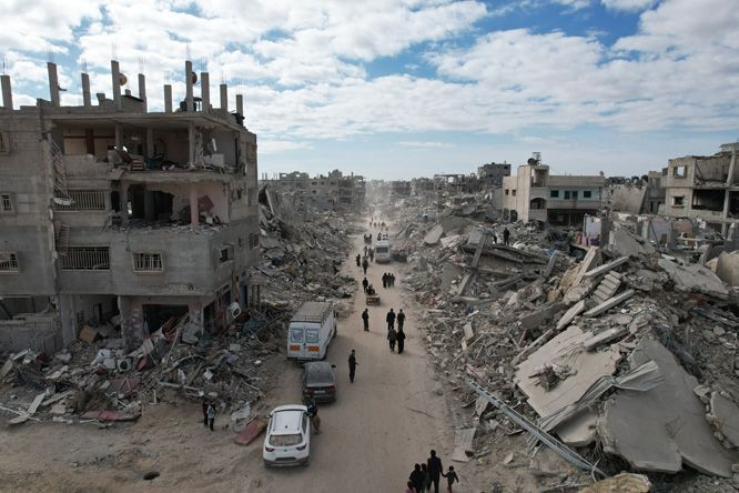 Ateşkesin ardından geri dönen Filistinliler büyük yıkımla karşılaştı - Resim: 1