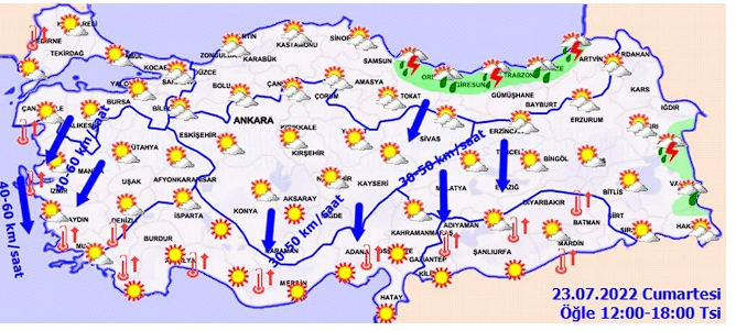 Sıcak çarpmasına dikkat! Bugün hava nasıl olacak? Meteoroloji'nin güncel hava raporu; İstanbul,Ankara, İzmir, Muğla... - Resim: 4