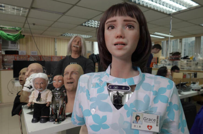Covid-19 hastaları için geliştirildi! İnsansı robot 'Grace' dikkat çekiyor - Resim: 3