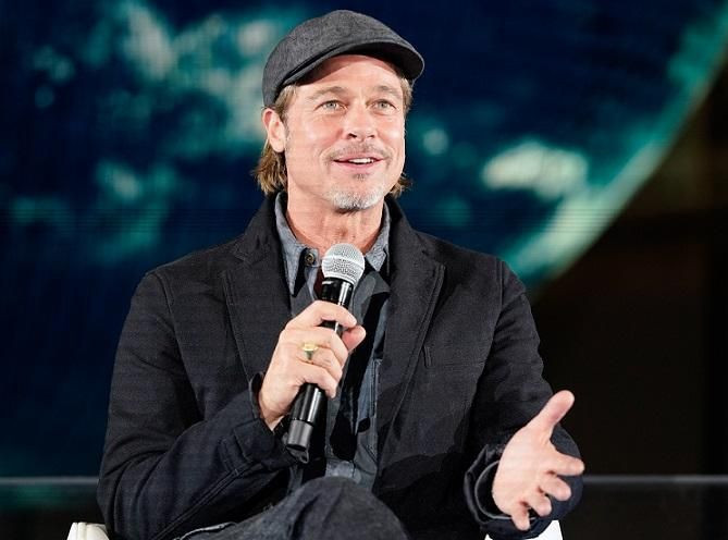 Astronotu canlandıracak olan Brad Pitt uzaydaki astronot Nick Hague ile röportaj yaptı - Resim: 4
