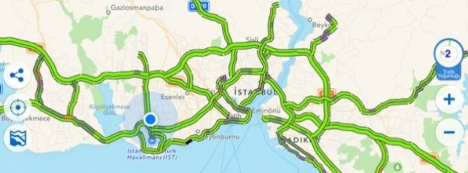 İstanbullular eve kapandı! - Resim: 1