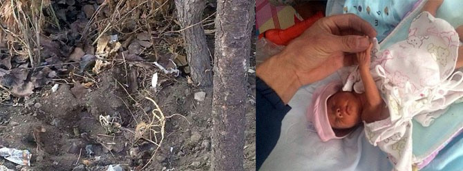 4 yaşındaki bebeğini diri diri gömdü! Ağlama sesi gelince... - Resim: 3