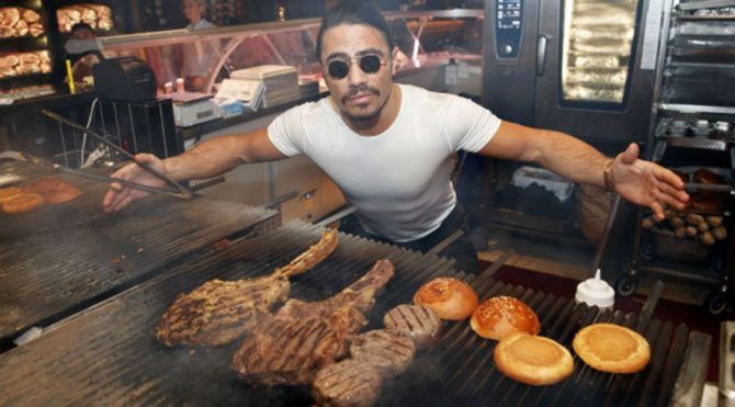 Nusret Gökçe Mykonos'ta restoranını açtı bakın nasıl kutladı - Resim: 2