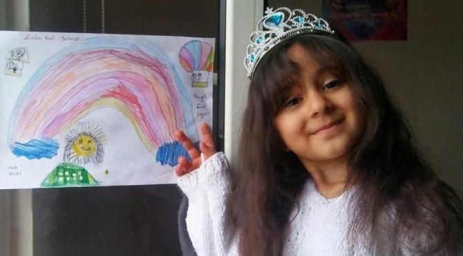 Miniklerden gökkuşağı resmiyle ‘Evde kal’ çağrısı - Resim: 4