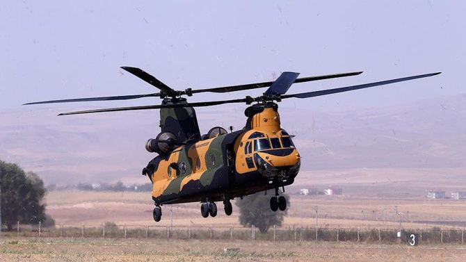 ABD Büyükelçiliği duyurdu: Türkiye'ye 4 Chinook helikopteri teslim edildi - Resim: 1