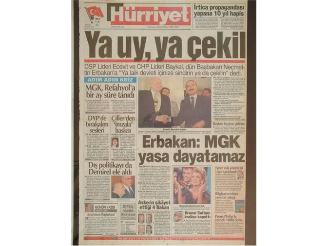 28 Şubat'ta kim ne manşet atmıştı? - Resim: 4