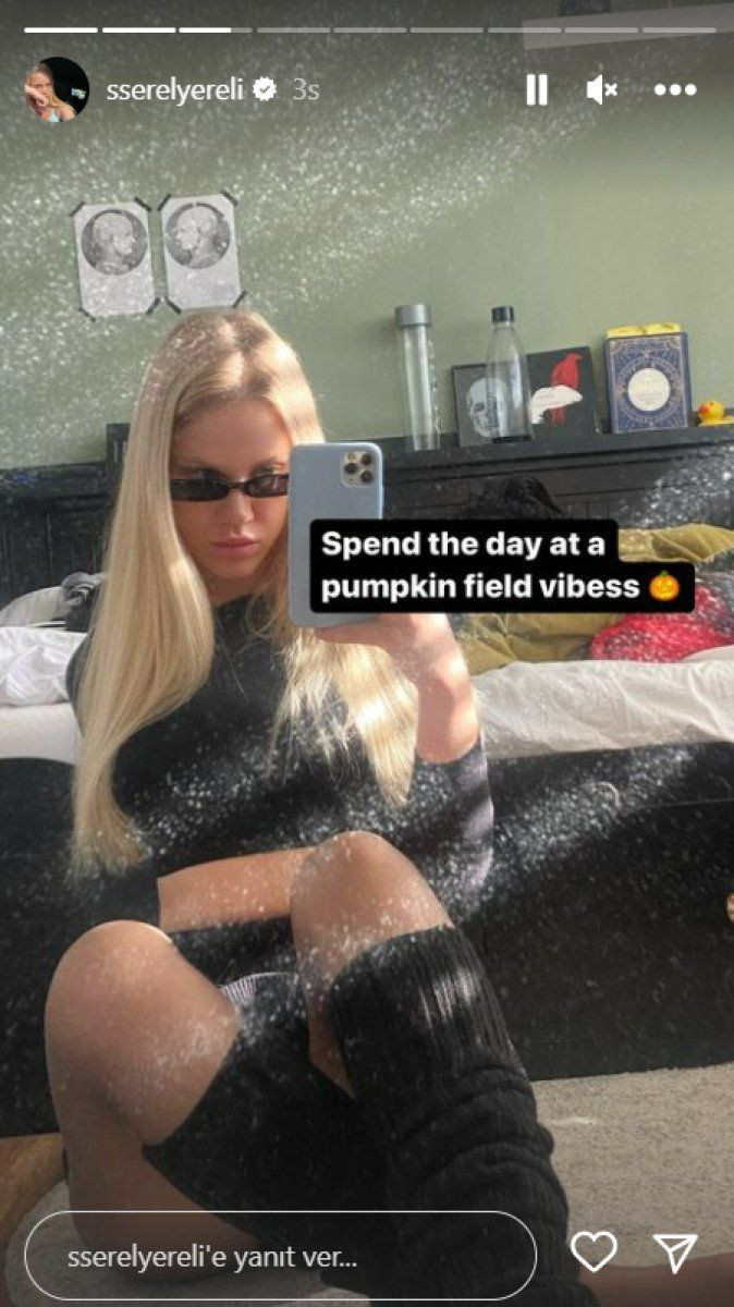 Serel Yereli'nin büstiyerli pozuna yorum yağdı 'Küçük gelmiş, göğüslere ulaşamamış!' - Resim: 4