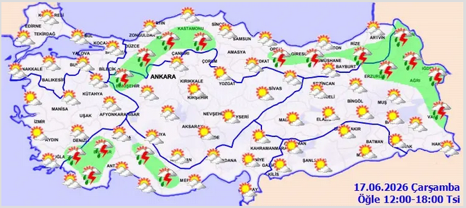 Şemsiyeleri hazırlayın! Meteoroloji'den son dakika sağanak uyarısı - Resim: 3