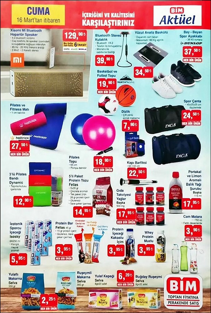 BİM 4 sayfalık 16 Mart indirim broşürü haftanın fırsat ürünleri  - Resim: 3