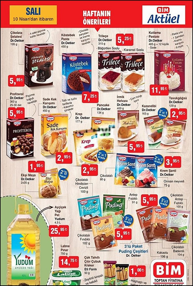 BİM 6 Nisan aktüel kataloğu indirimli yeni ürünler listesi  - Resim: 2