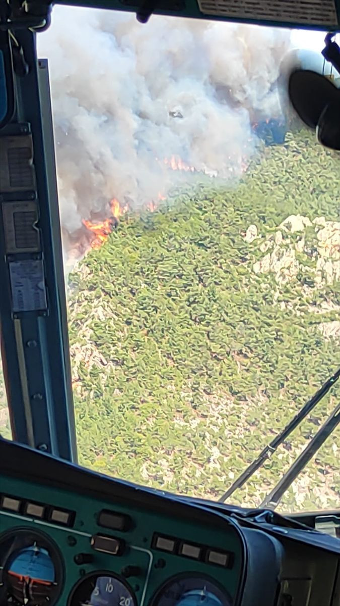 Çanakkale'de büyük orman yangını! 2 köy boşaltıldı, can kaybı var mı? Bölgeden dehşet verici fotoğraflar geldi - Resim: 4