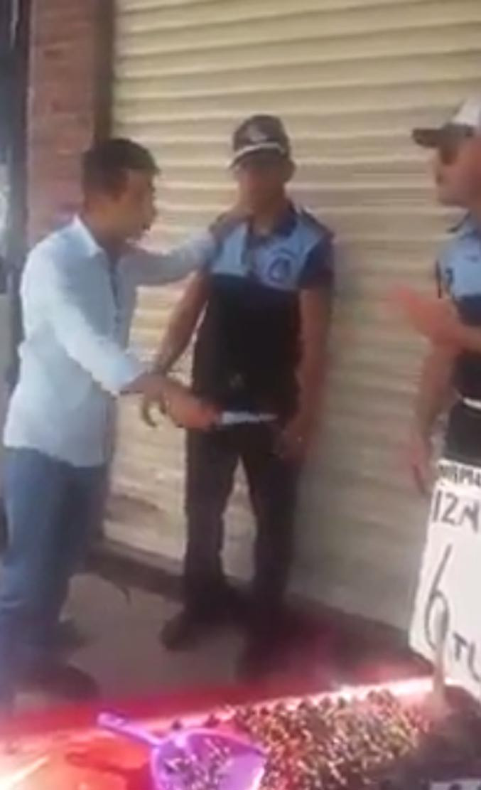 Yol ortasında korku dolu anlar! - Resim: 1