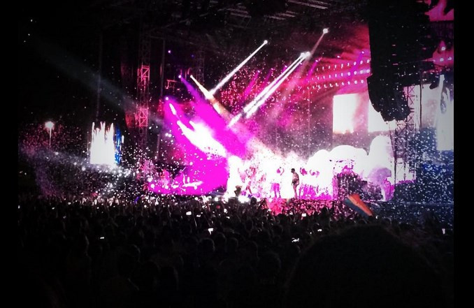 Lady Gaga sahnede soyundu - Resim: 4