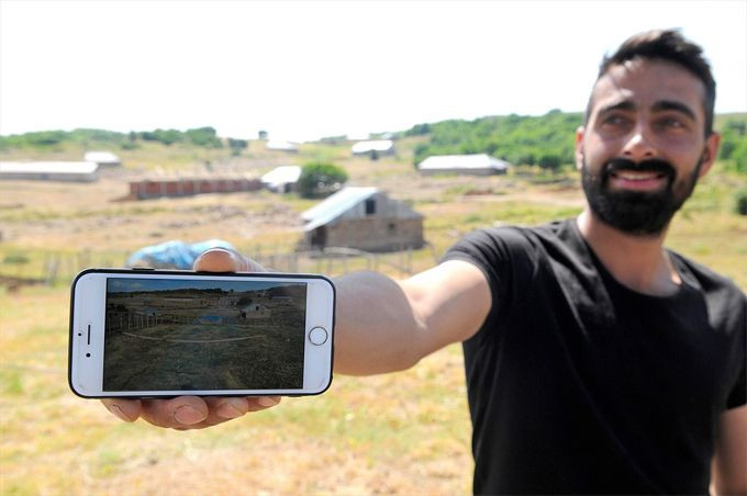 Böylesi ilk kez görüntülendi! Bingöl'de dev yılan - Resim: 4