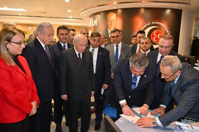 Devlet Bahçeli, MHP'ye milletvekili başvurusunu yaptı! AK Parti ile ortak liste çalışması - Resim: 3