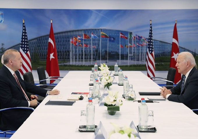 Erdoğan-Biden görüşmesinden kareler - Resim: 4