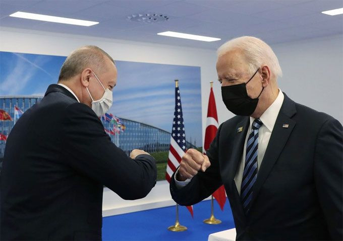 Erdoğan-Biden görüşmesinden kareler - Resim: 1