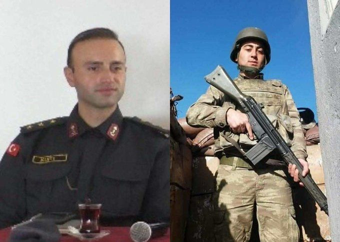 Suriye Resulayn'daki saldırıda şehit düşen 2 asker memleketlerine uğurlandı - Resim: 1