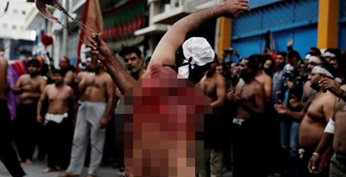 Kerbela anmasını böyle yaptılar jiletli zincirlerle... - Resim: 1