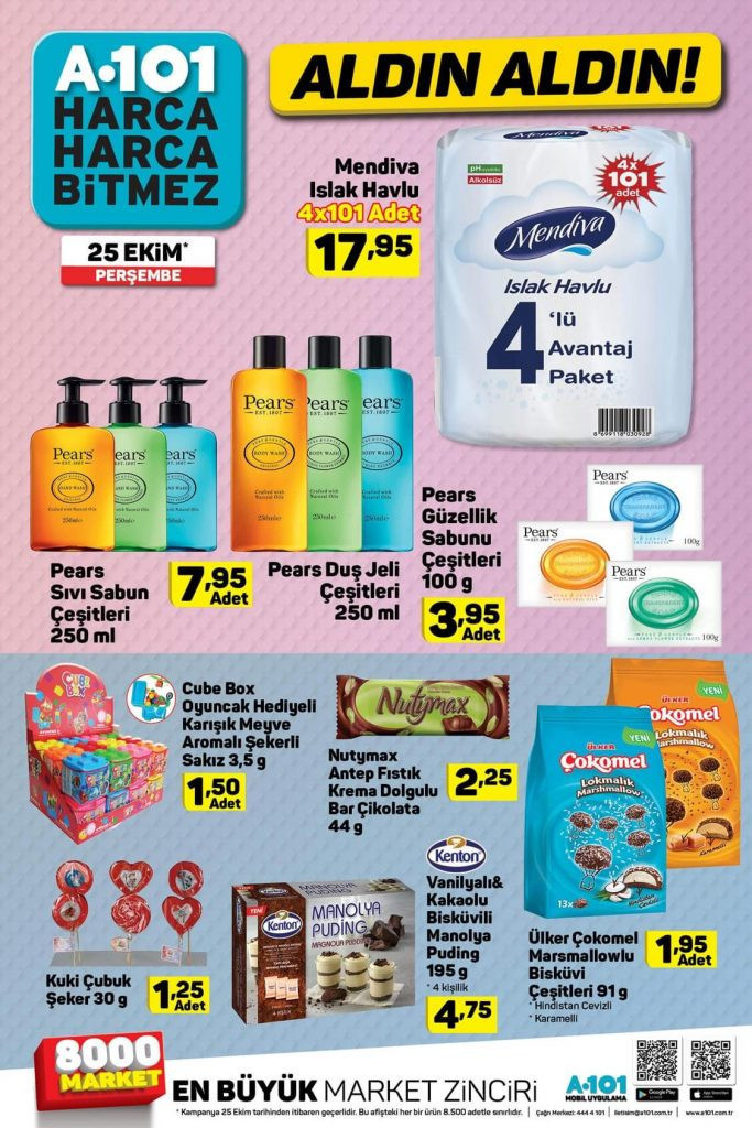 A101 25 Ekim aktüel katalog ürünleri güncel fiyat listesi  - Resim: 2