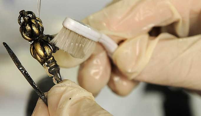 Suyun içinden 400 yıllık hazine çıktı - Resim: 1