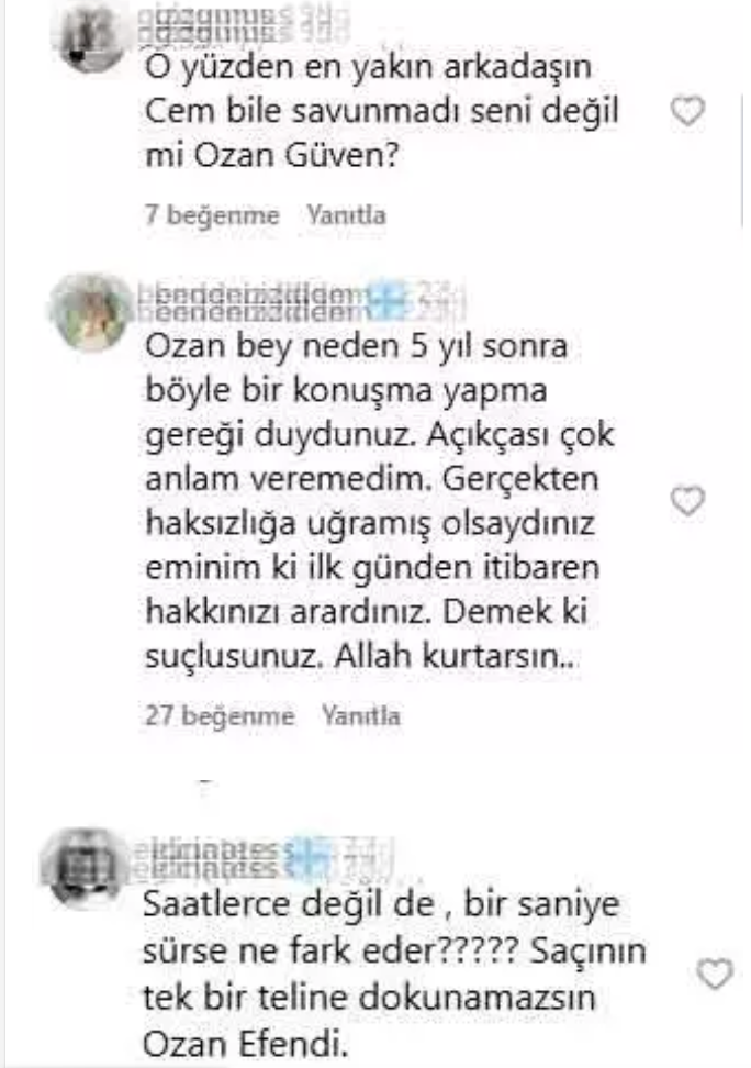 Oyuncu Ozan Güven Deniz Bulutsuz'u darp etmişti! Yıllar sonra kendini savundu... - Resim: 5