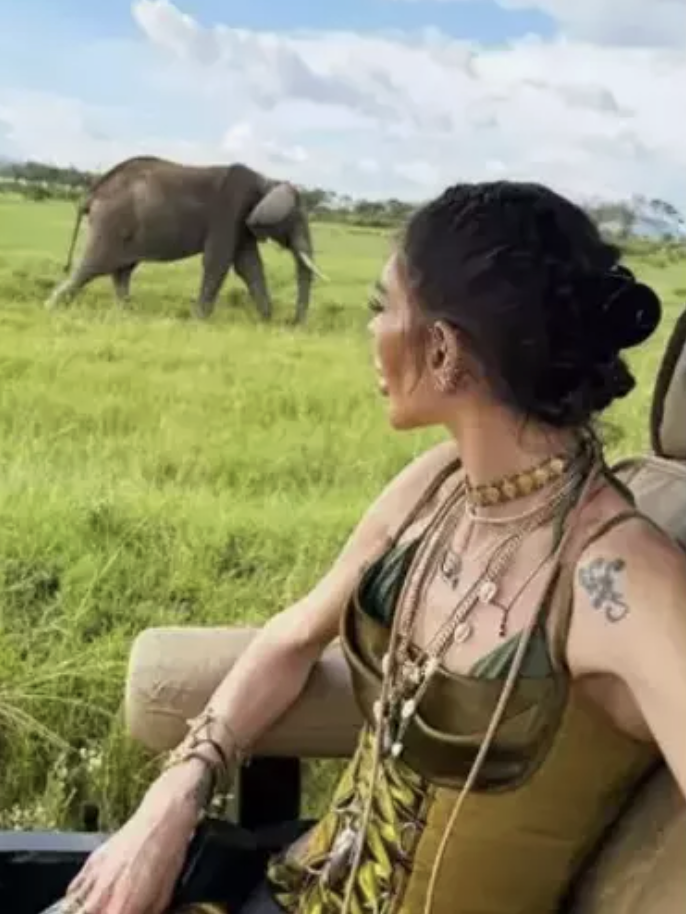 Süreyya Yalçın safaride de şıklığı ile gündemde! Tarzı olay oldu... - Resim: 5