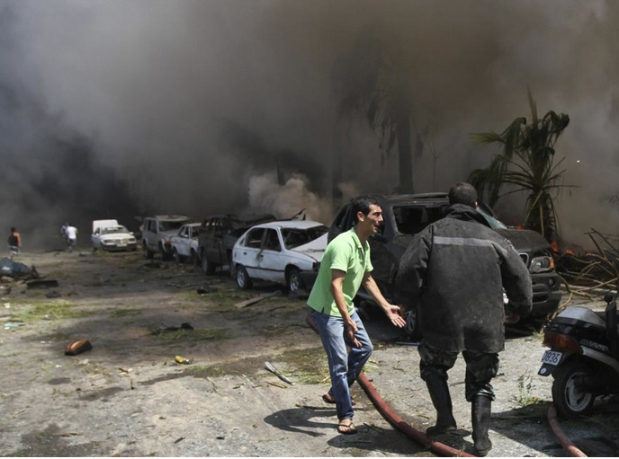 Lübnan'da kanlı Cuma  - Resim: 1