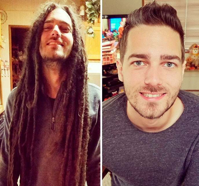 Sadece traş oldular! Erkeklerin şok edici dönüşümleri - Resim: 2