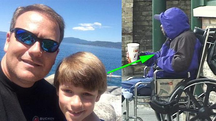 Evsiz adamın, oğlundan para istediğini sandı... Gerçeği öğrenince çok şaşırdı! - Resim: 1