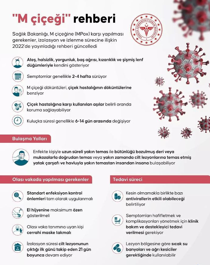Bakanlık, maymun çiçeği ile ilgili merak edilen soruları cevapladı - Resim: 5