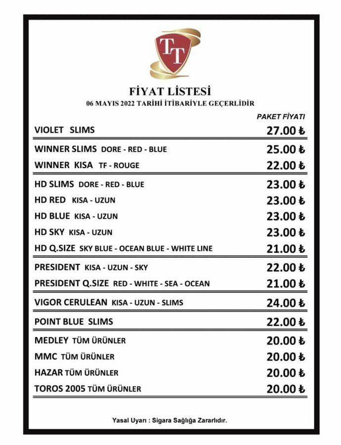 Sigara fiyatları zamlı tam liste! 6 Mayıs 2022 itibariyle geçerli tüm markalar zam yaptı - Resim: 4