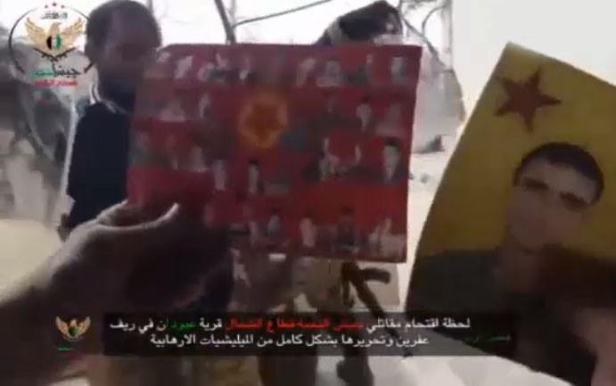 Afrin'den taze görüntüler PKK karargahı böyle imha edildi - Resim: 4