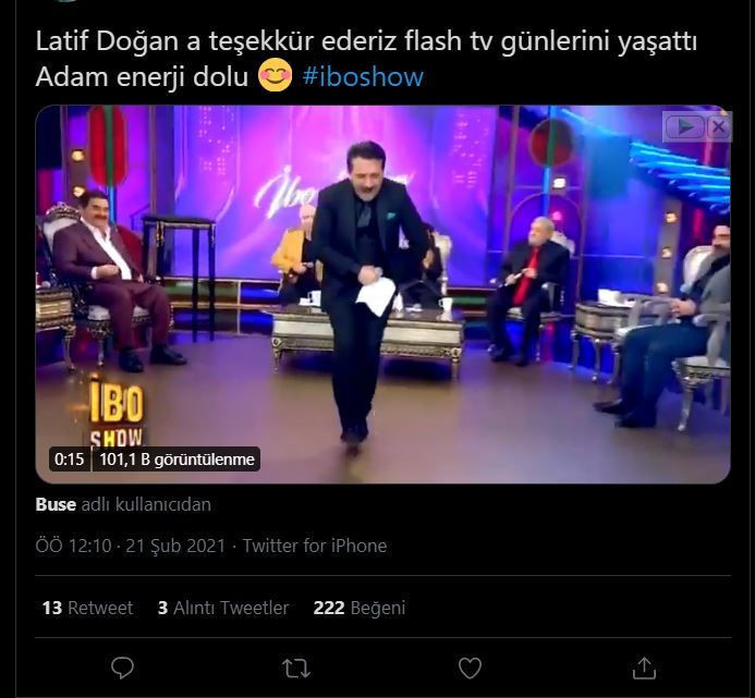 Latif Doğan İbo Show'a damga vurdu Twitter yıkıldı: Aylardır yasaklanan... - Resim: 4