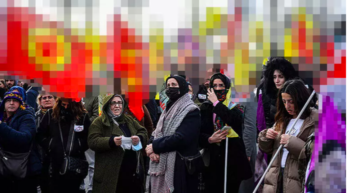 Fransa'dan skandal görüntüler! Açık açık PKK şovu yaptılar - Resim: 4