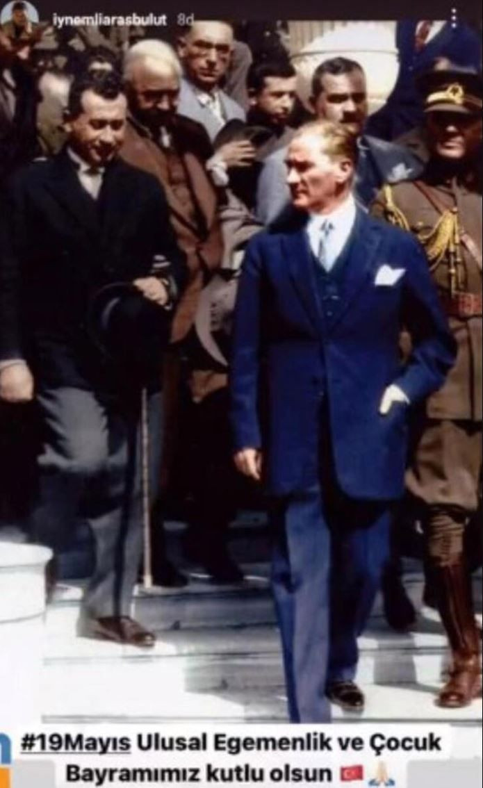 19 Mayıs gafıyla alay konusu oldu! Çukur'un yıldızı Aras Bulut İynemli fark edince hemen sildi - Resim: 4