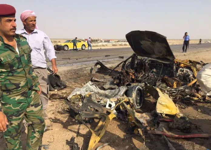 Irak'ta son dakika terör saldırısı olay yerinden ilk görüntüler - Resim: 3