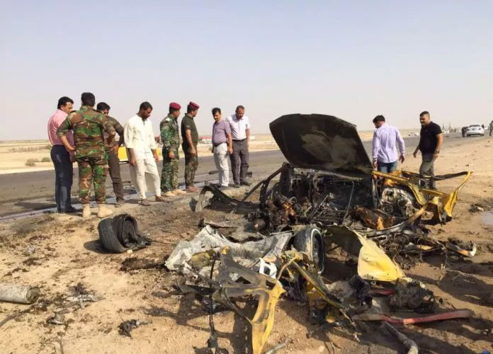 Irak'ta son dakika terör saldırısı olay yerinden ilk görüntüler - Resim: 1