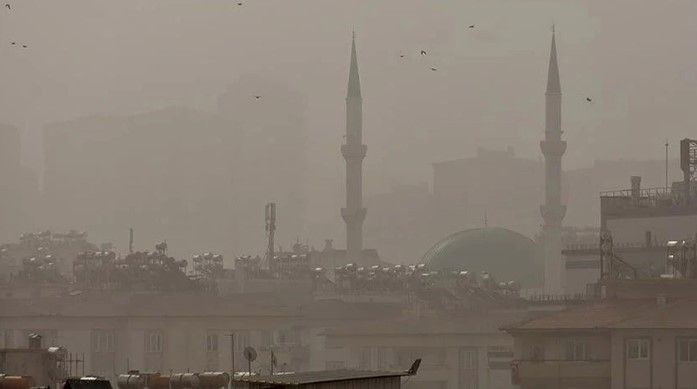 Meteoroloji İstanbul'u uyardı, Türkiye'ye toz taşınımı geliyor! - Resim: 2